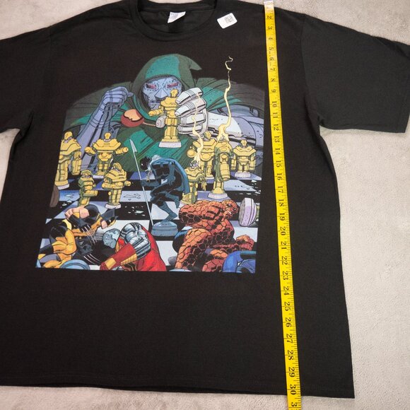 Marvel Doctor Doom Doomwar #3 Comic Cover Mens XL Black Tee T Shirt Casual NWT - Picture 11 of 12